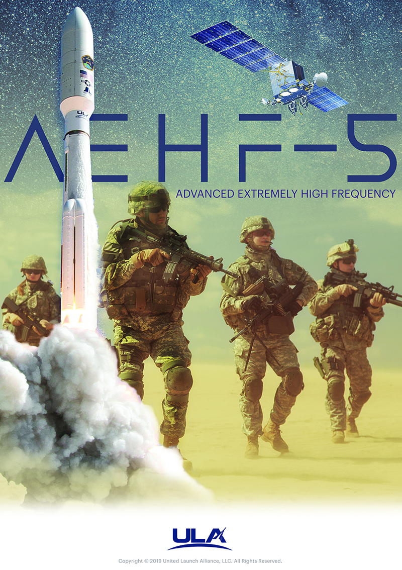 AEHF-5 Mission Artwork